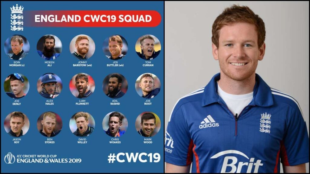 England WC team