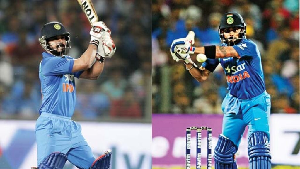 Virat Kohli (122) and Kedar Jadhav (120) Helped India's Joint Second-Highest Successful Chase Against England in Pune. 2017.