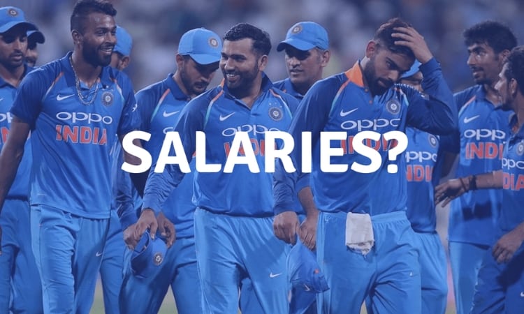 Indian Cricketers Salary List According to BCCI Central Contract 2021.