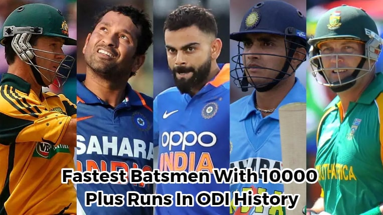 Fastest to reach 10000 runs in ODI- Who Have Scored 10000 Plus Runs In One Day Internationals (ODIs).
