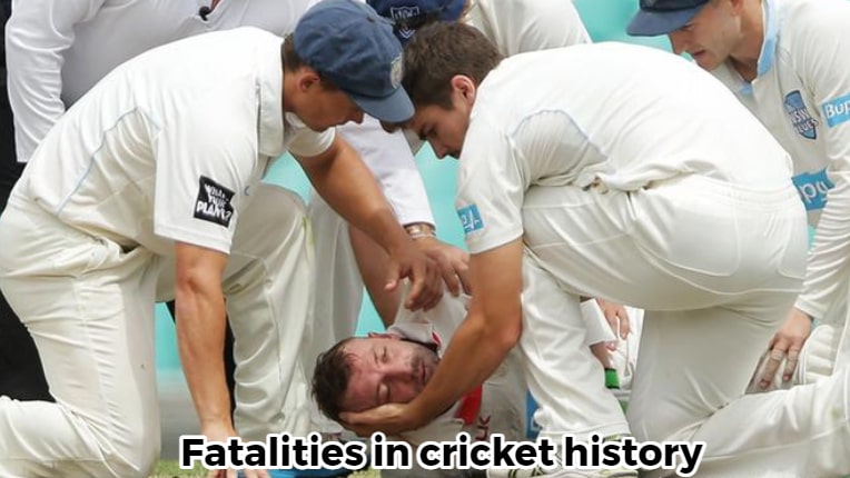 List of cricketers who died on the field while playing the game