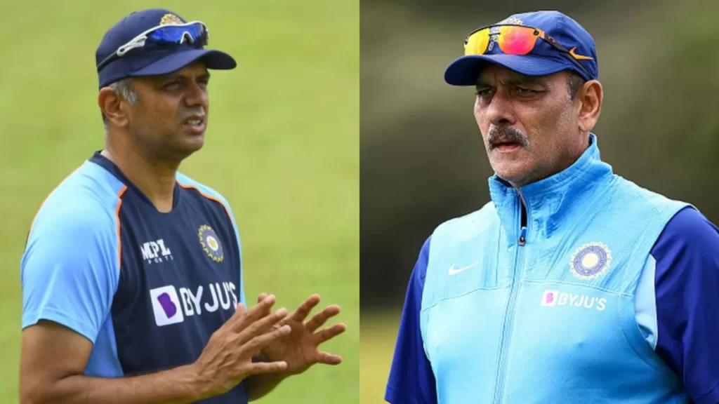 Rahul Dravid and Ravi Shastri - Who is the highest paid cricket coaches 