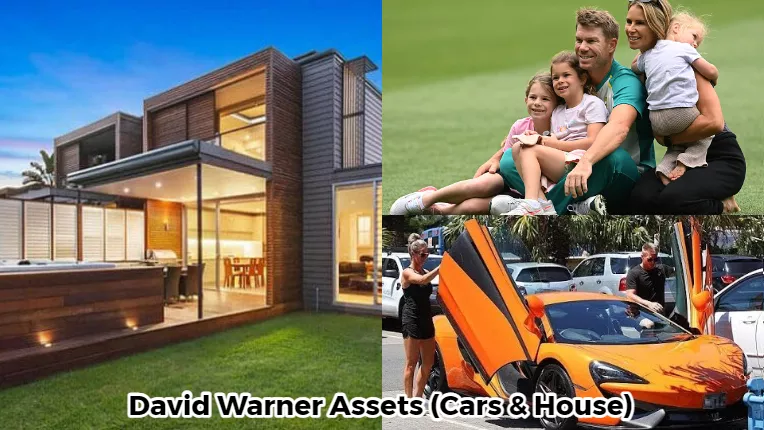 David Warner Assets (Cars & House)