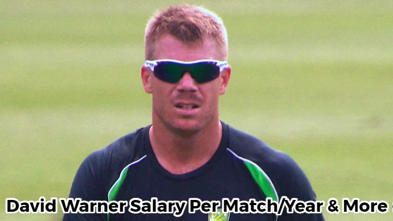 David Warner Salary Per Match_Year & More