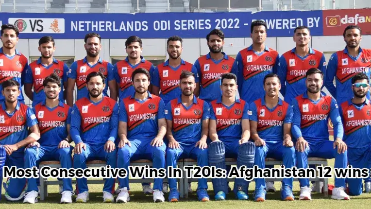 Most Consecutive Wins In T20 Internationals_ Afghanistan 12 wins