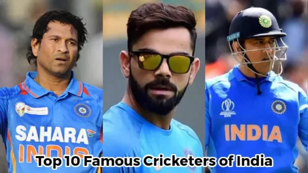 Famous Cricketers of India: Which are the top 10 most famous cricketers in India?