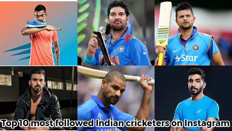 Top 10 most followed Indian cricketers on Instagram [2022 Updates]